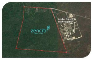 Site for Zenciti next to the Yucatan Science and Technology Park in Mexico.