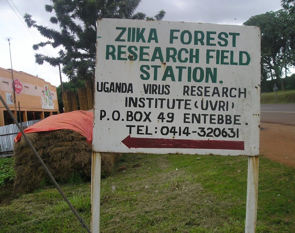 Ziika Forest sign post